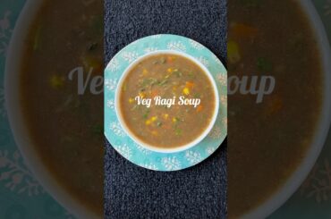 Healthy dinner Veg Ragi Soup recipe #food #healthylifestyle #dinner #healthydinnerideas