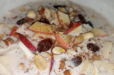 Healthy breakfast recipe/weight lose recipe/overnight oats recipe/Raja Masood Food
