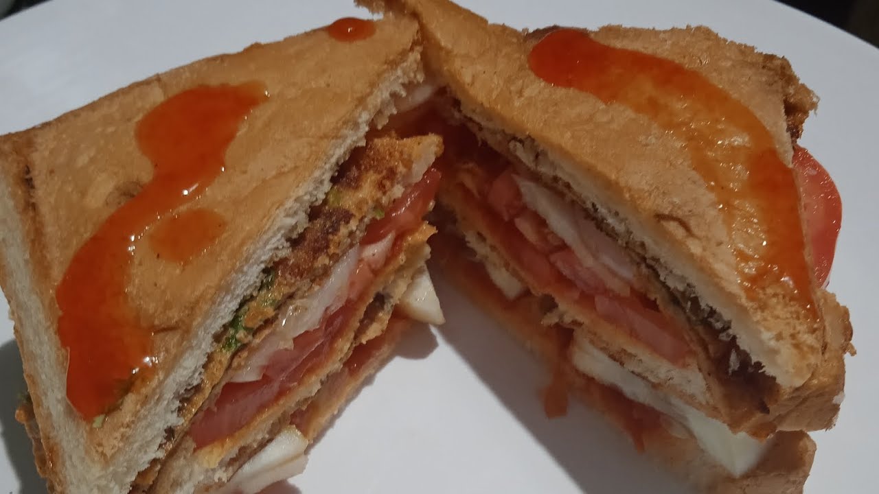 sandwich/ easy & healthy breakfast sandwich/ easy & healthy breakfast