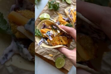 Crispy Air Fryer Fish Tacos