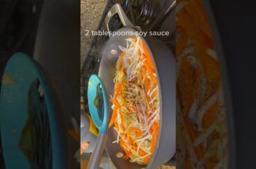 ASMR STIR FRY SPROUTS WITH EGGS || healthy recipes #stirfryrecipes #youtubeshorts #yummy #shorts