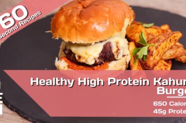 Try This Amazing Healthy Burger Recipe for Weight Loss - Kahuna Burger