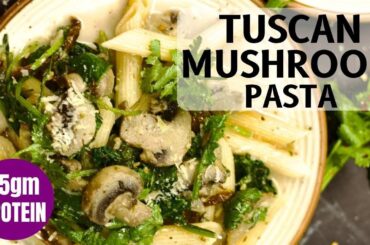 How to Make Creamy Mushroom Pasta | Easy Pasta Recipe | Mushroom Pasta