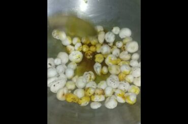 #shortsvideo masala makhana|healthy snack recipe #roastedmakhana