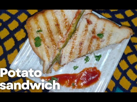 Potato sandwich recipe/sandwich recipe/simple sandwich recipe/healthy snacks Potato sandwich recipe/sandwich recipe/simple sandwich recipe/healthy snacks