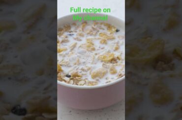 Oats Weight loss Recipe | | Instant Breakfast Idea | Oatmeal for Weightloss