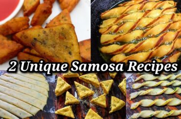Unique Snacks Recipes | Samosa Recipe | Lunch Box For Kids | By Food Tadka