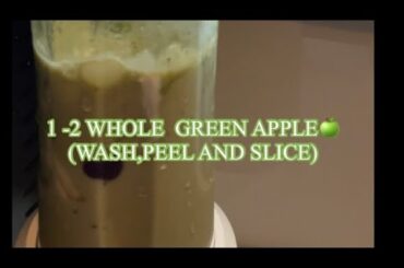 -HEALTHY LIFESTYLE-SMOOTHIES FOR  WEIGHT LOSS|SEPT 01,23