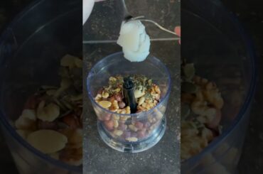 HEALTHY and EASY Natural Homemade Nut Butter Recipe Short Video #shorts