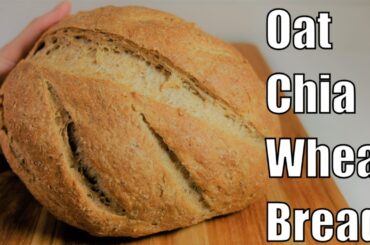 [Vegan Bread Recipe]Making Healthy Bread with Oat & Chia[Gourmet Apron 416]