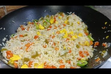 Egg Fried Rice Recipe By ijaz Ansari | Mix Vegetable Rice Recipe | Restaurant Style Egg Fried |