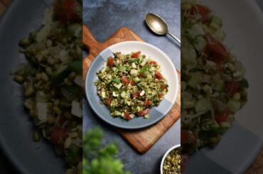 High protein breakfast | Nashte mai bnaye ye easy & healthy salad #highproteinbreakfast #shortsindia