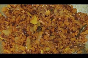 #carrotkura #carrotfry #carrotcurry  #carrotonionkura - healthy lunch box recipes