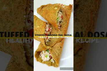 HEALTHY BREAKFAST RECIPE MOONG DAL DOSA  #shorts/ easy to make