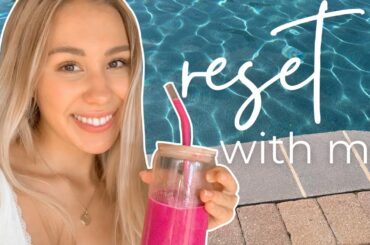 End of Summer RESET DAY | healthy recipe, cleaning motivation, and Temu haul!