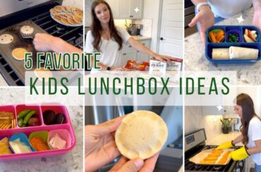 5 FAVORITE KIDS LUNCHBOX IDEAS! HEALTHY BUDGET FRIENDLY KIDS LUNCH IDEAS!