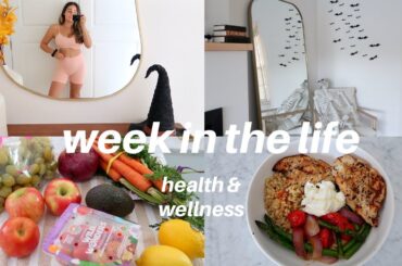 Wellness week in my life! Decorating for fall | Healthy Recipes | I cut my hair