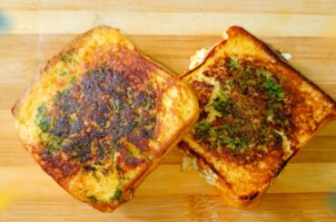 Ultimate Crispy 3-Layer Sandwich Recipe #sandwich