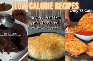 Low Calorie Recipes Part 1 | Weight Loss Recipes | TikTok Compilation
