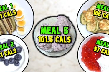 100 Calorie Meal Ideas // How To Make 100 Calorie Healthy WEIGHT LOSS Meals