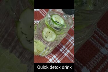 Quick detox drink ||weight loss drink||  ||fat burning drink|| #healthy drink#youtube shorts#food