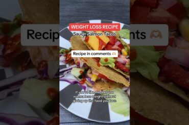 Weight loss recipe: healthy fish taco dinner
