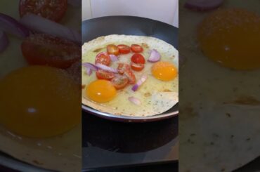 Egg wrap pizza | breakfast ideas #breakfast #healthyrecipes #fyp