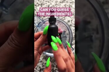 Can you guess the ingredients in this healthy smoothie? #shorts #smoothiechallenge #healthy #recipe