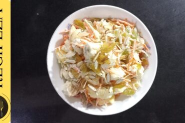 Healthy Salad| Easy Fruit And Vegetable Salad Receipe | Recipeza