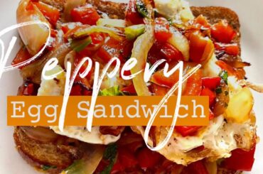 Peppery Egg Sandwich | Easy To Make Healthy Breakfast | 10-minute Recipe | Cooking With Liz