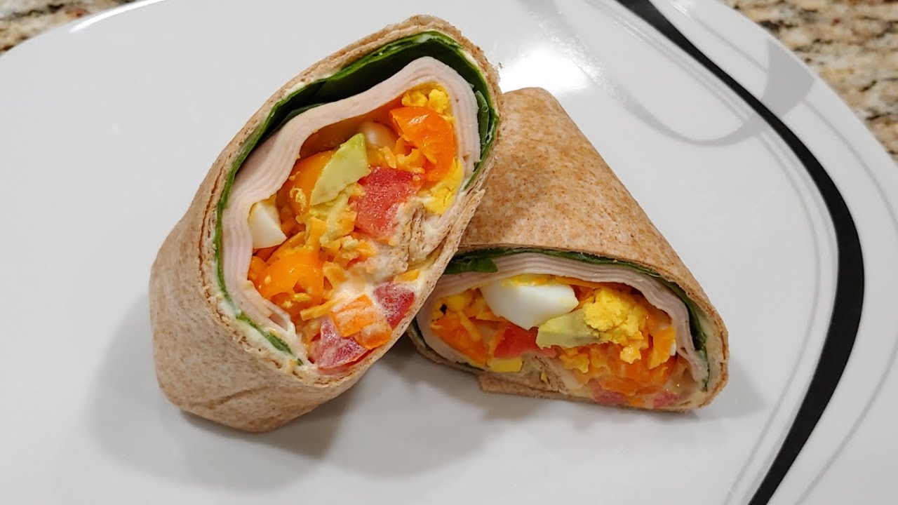 TURKEY TORTILLA WRAP | HEALTHY LUNCH IN 5 MINUTES | #shorts TURKEY TORTILLA WRAP | HEALTHY LUNCH IN 5 MINUTES | #shorts