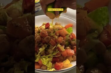 Tasty and healthy Salad recipe for weight loss #tastyrecipes #weightloss #heathlyfood #salad