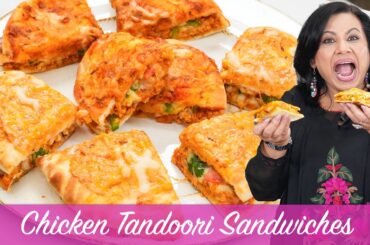 Tandoori Chicken Sandwiches in Air Fryer and on Stove Reciep in Urdu Hindi - RKK
