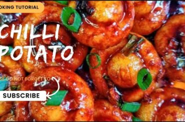 korean garlic chilli potato bite| no oil recipe | healthy snacks | easy snacks recipe