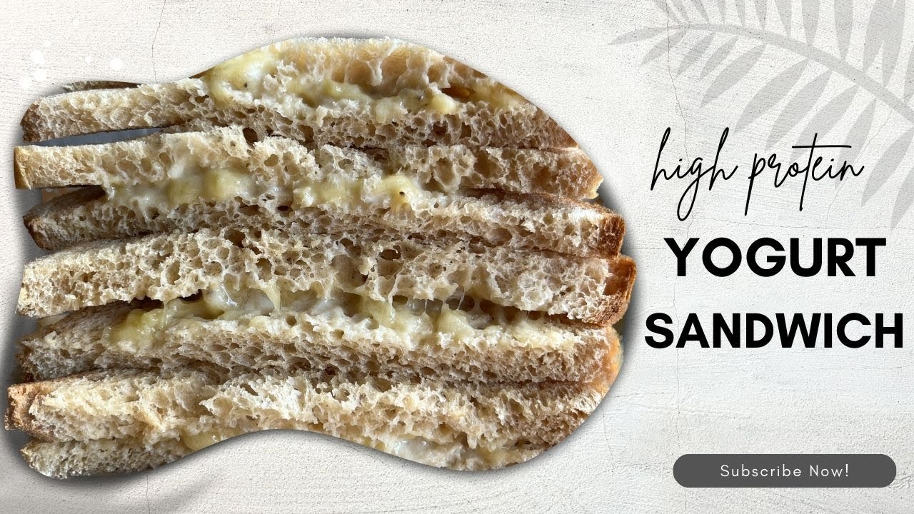 High Protein Veg Sandwich for Breakfast, Yogurt Sandwich for Weight Loss High Protein Veg Sandwich for Breakfast, Yogurt Sandwich for Weight Loss