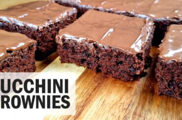 Healthy Zucchini Brownies Recipe