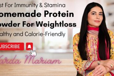 Homemade Weightloss Protein Powder | Easy & DIY | Healthy Diet Recipe | Best For Bones & Muscles