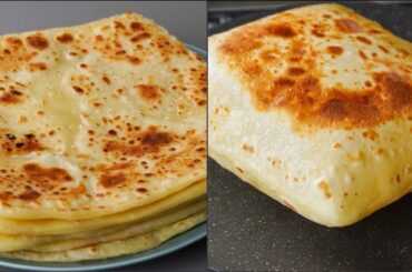 Egg Milk Paratha Recipe | Egg Milk Flatten Bread | Easy & Delicious Paratha Recipe | N'Oven Foods