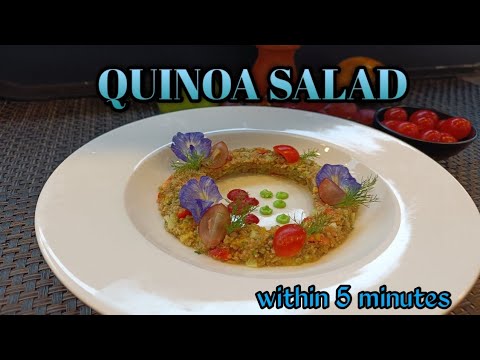QUINOA SALAD RECIPE | HEALTHY SALAD RECIPE | EASY QUINOA RECIPE QUINOA SALAD RECIPE | HEALTHY SALAD RECIPE | EASY QUINOA RECIPE