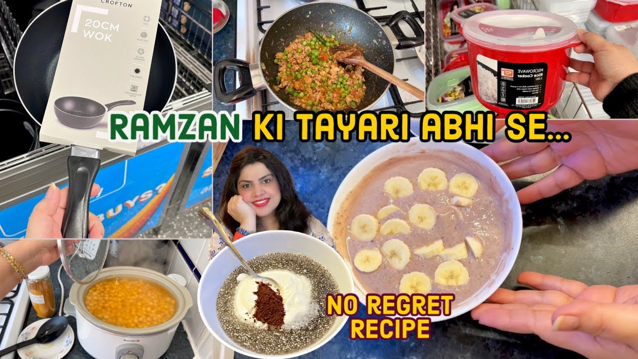 Ramzan ki tayari abhi se start kar de hai | Sharing healthy recipe | Realistic day Ramzan ki tayari abhi se start kar de hai | Sharing healthy recipe | Realistic day