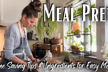 HEALTHY WEEKLY MEAL PREP Nourishing Recipes Made From Scratch Inspiration & Stocking  the Pantry