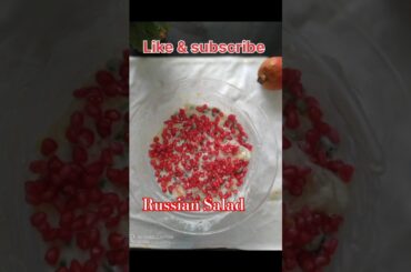 Russian Salad | Healthy and Tasty Salad Recipe | Fruits & Vegetables#youtubeshorts#shorts#virlshort