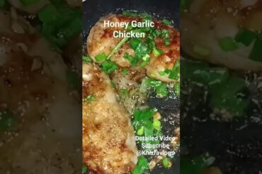 Honey Garlic Chicken Recipe | Healthy Dinner Recipe #shorts #ytshorts #honeygarlicchicken #viral