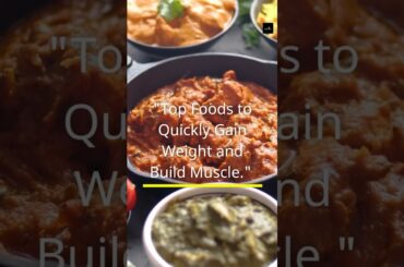 foods to gain weight and muscle fast #weightloss #fitnessmeal #health #discipline
