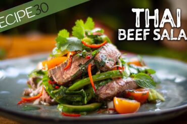 Is this the best summer salad ever? Thai beef salad