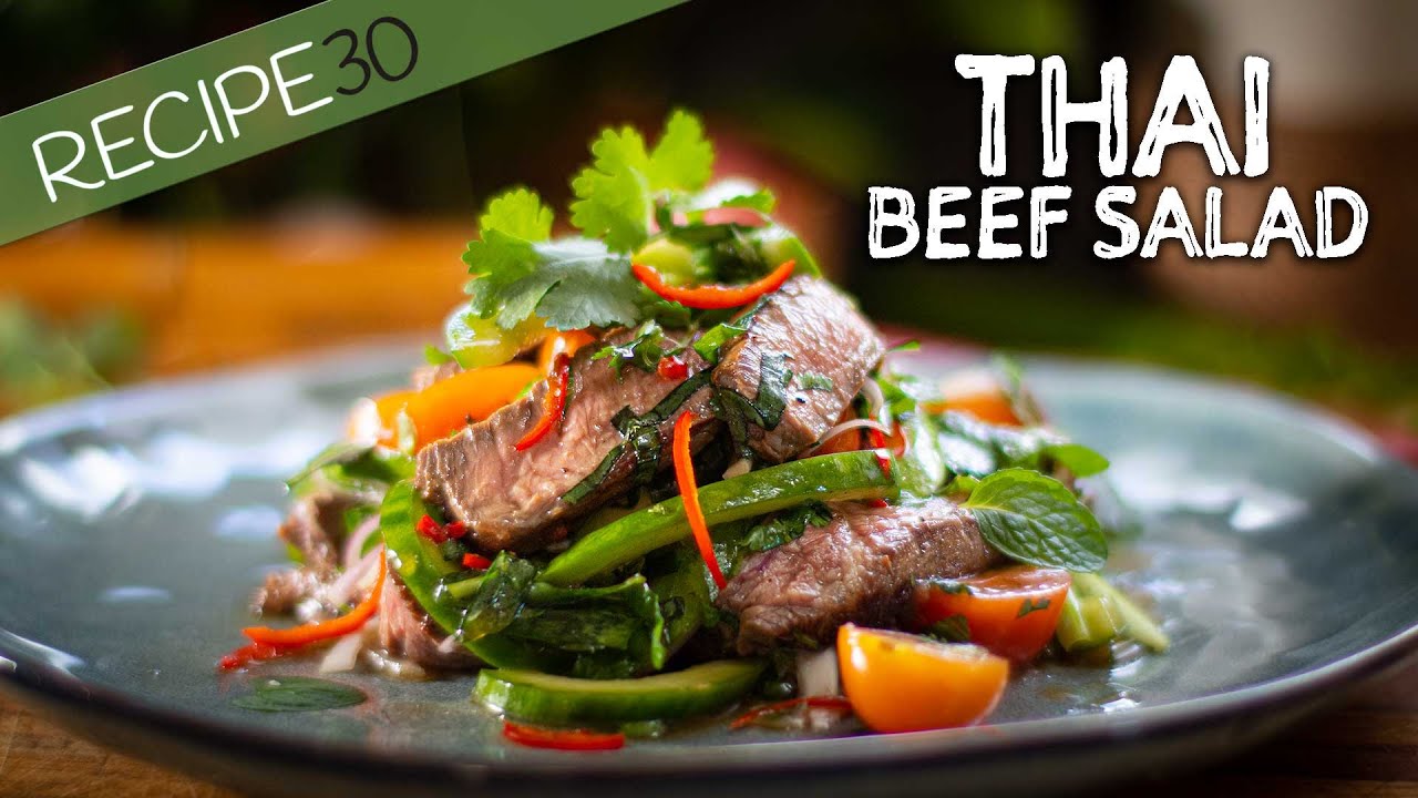 Is this the best summer salad ever? Thai beef salad Is this the best summer salad ever? Thai beef salad