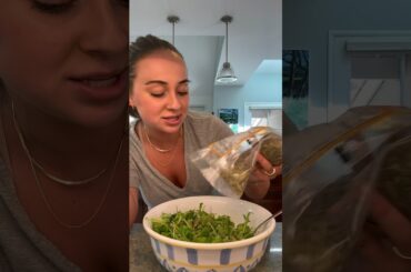 my most viral salad recipe! courtesy of my therapist lol #healthysalad #healthydinner #healthylunch