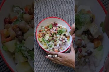 High Protein Salad/Healthy Breakfast Recipe/Protein Salad For Weight loss Recipe easy_recipe