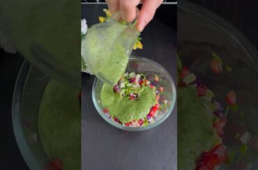 Coriander Pesto Healthy Salad Recipe #youtubeshorts #pesto #healthy #healthysalad #viral
