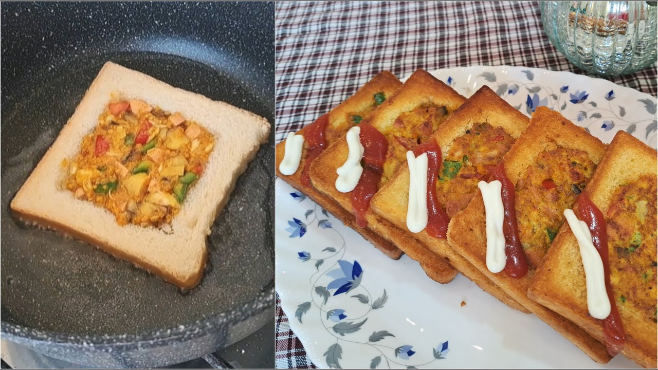 Delicious toast bread recipe/ Healthy breakfast! Delicious toast bread recipe/ Healthy breakfast!